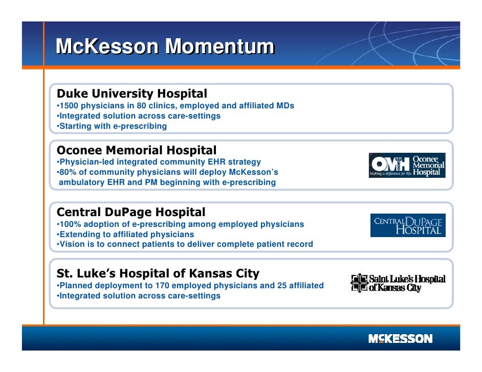 himss investor presentation mckesson connect