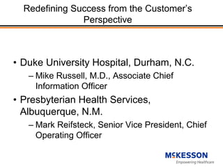 HIMSS Investor Briefing