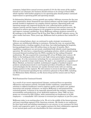 Fiscal 2004 Letter to Stockholders 