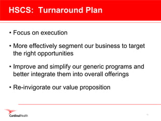 cardinal health 2008 Earnings Presentation
