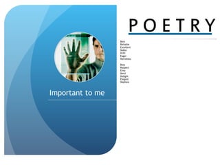 Important to me
Best
Reliable
Excellent
Noble
Drift
Eager
Nerveless
Boss
Respect
Envy
Nerd
Delight
Elegant
Nephew
 