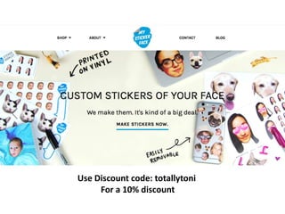 Use Discount code: totallytoni
For a 10% discount
 