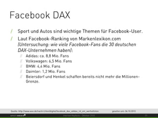 Internet Keyfacts Oktober 2010