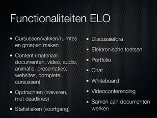 101102 (wr) v1 effectief benutten elo clu