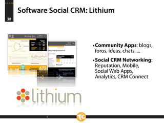 La comunidad Movistar de atención al cliente, está desarrollada sobre Lithium.
 