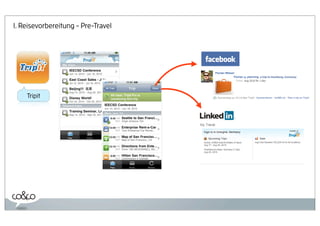 1. Reisevorbereitung - Pre-Travel




                                    Florian Wieser
                                                 Florian   planning




    Tripit
 
