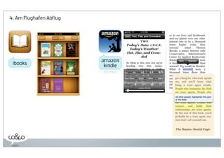 4. Am Flughafen Abﬂug




                        amazon
 ibooks                  kindle
 