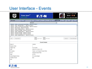 User Interface - Events




                          51   51
 