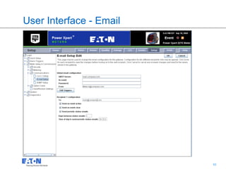 User Interface - Email




                         53   53
 
