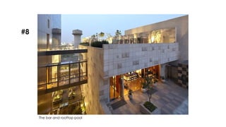 The bar and rooftop pool
#8
 