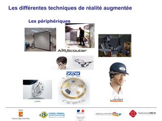 L es différentes techniques de réalité augmentée 