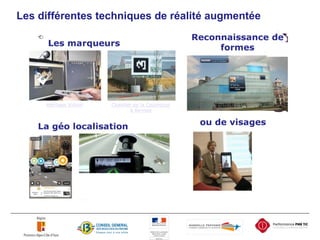 L es différentes techniques de réalité augmentée 
