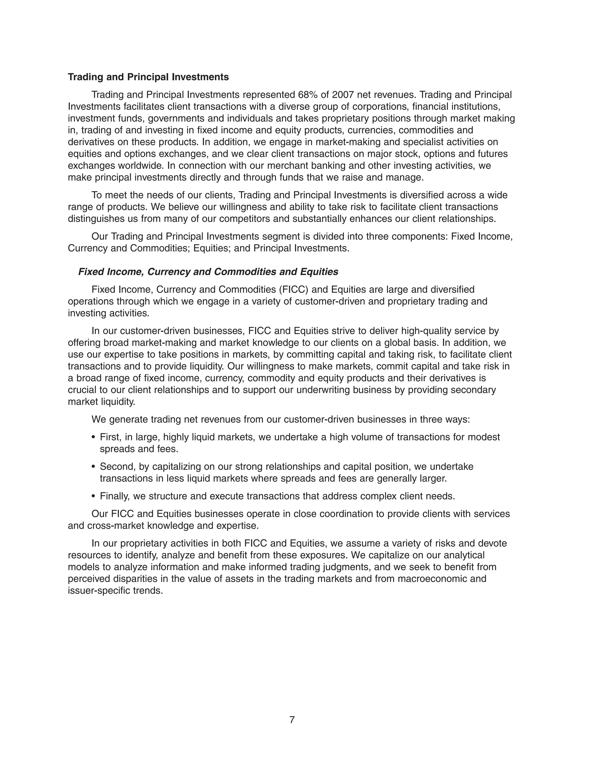 goldman sachs 2007 Form 10-K | PDF