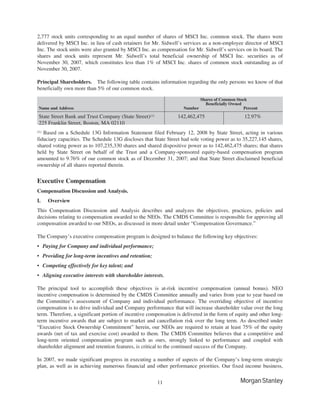 morgan stanley Proxy Statements