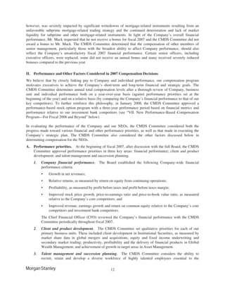 morgan stanley Proxy Statements