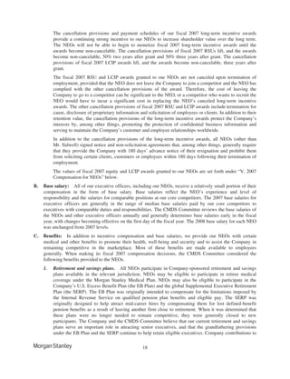 morgan stanley Proxy Statements