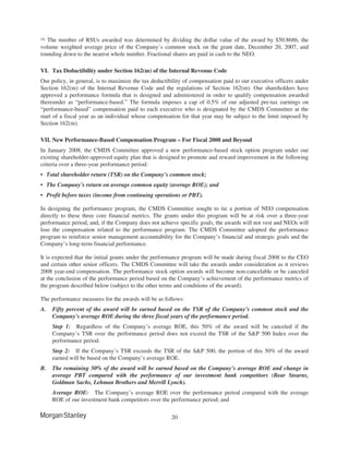 morgan stanley Proxy Statements