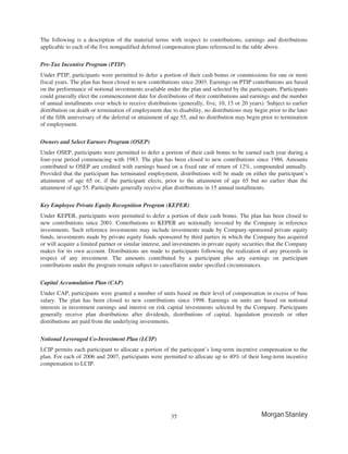 morgan stanley Proxy Statements