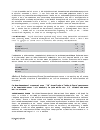 morgan stanley Proxy Statements