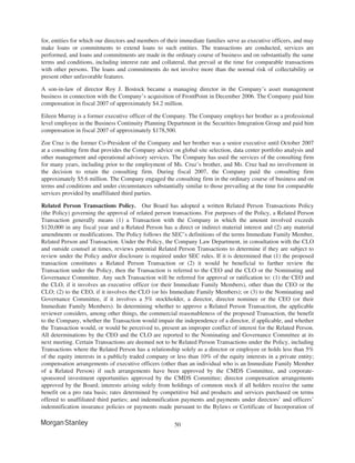 morgan stanley Proxy Statements