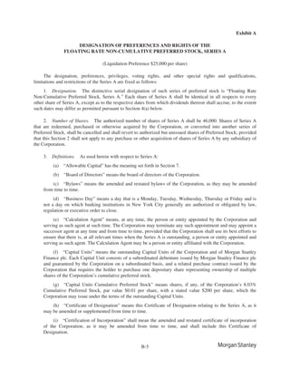 morgan stanley Proxy Statements