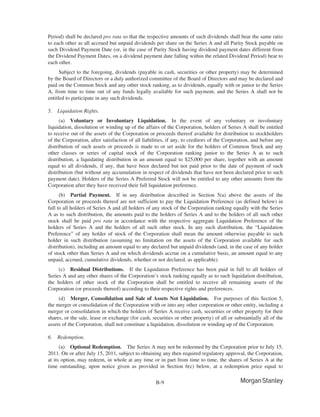 morgan stanley Proxy Statements