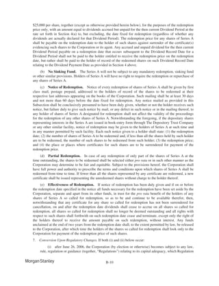 morgan stanley Proxy Statements