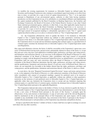 morgan stanley Proxy Statements