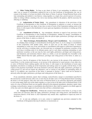 morgan stanley Proxy Statements