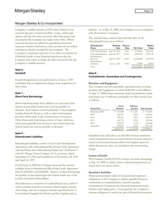 morgan stanley Morgan Stanley and Co. Incorporated | PDF