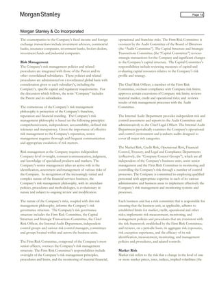 morgan stanley Morgan Stanley and Co. Incorporated | PDF