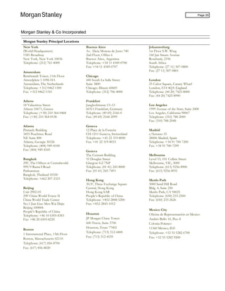morgan stanley Morgan Stanley and Co. Incorporated | PDF