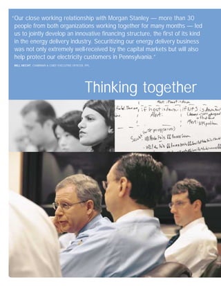 morgan stanley Annual Reports 2001