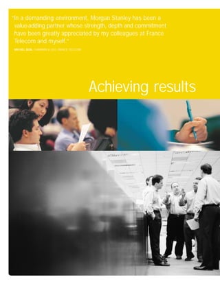 morgan stanley Annual Reports 2001