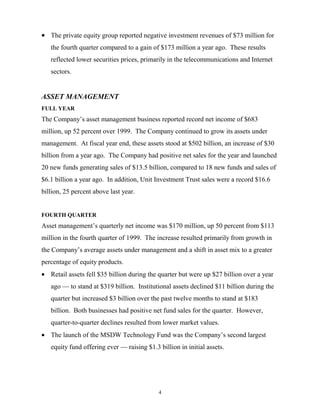 morgan stanley Earnings Archive 2000 4th 