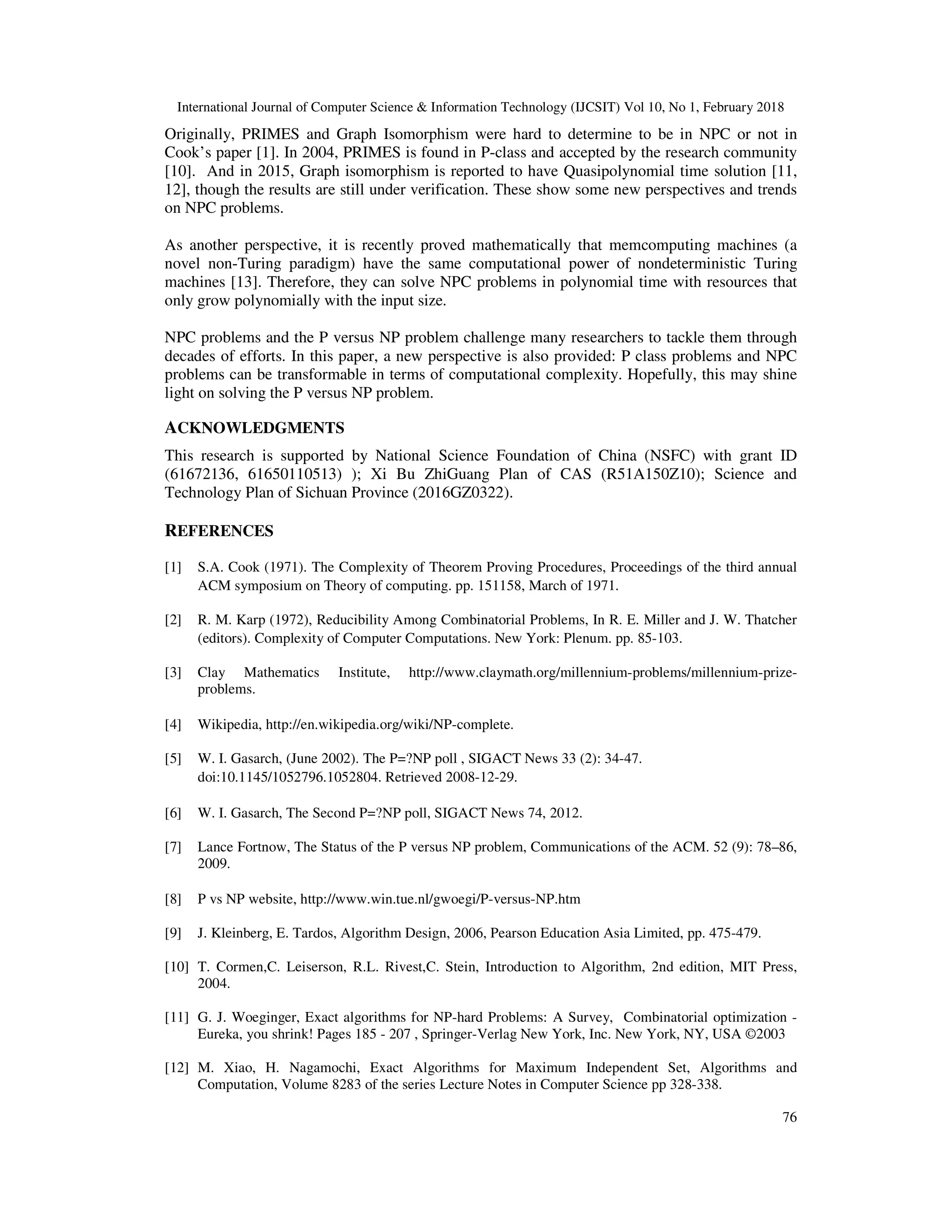 On the Classification of NP Complete Problems and Their Duality Feature ...