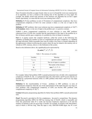 ON THE CLASSIFICATION OF NP COMPLETE PROBLEMS AND THEIR DUALITY FEATURE ...