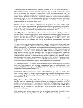 ON THE CLASSIFICATION OF NP COMPLETE PROBLEMS AND THEIR DUALITY FEATURE ...