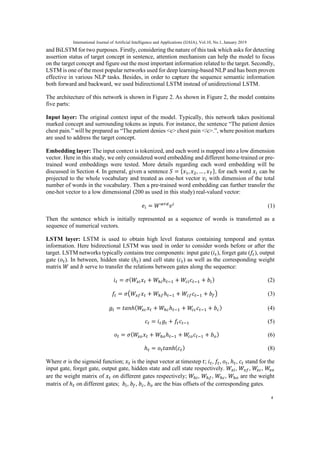 ATTENTION-BASED DEEP LEARNING SYSTEM FOR NEGATION AND ASSERTION ...