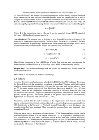 ATTENTION-BASED DEEP LEARNING SYSTEM FOR NEGATION AND ASSERTION ...