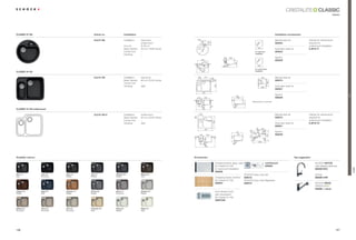 CLASSIC
                                                                                                                                                                                                                                                                                                   classic




CLASSIC R-100                                       Article no.                 Installation                                                                                                                                             Installation accessories

                                                    CLA R 100                   Installation:   topmount,                   72,5                                                                                                         Manual drain kit                  Clamps for substructure
                                                                                                                                         7,5




                                                                                                                                                73
                                                                                                                                                45
                                                                                                undermount                                                                                                                               629344                            required for




                                                                                                                                                                                                               90
                                                                                                                                                                                                              o4
                                                                                Cut out         Ø 49 cm                                                                                                                                                                    undermount installation
                                                                                Base Cabinet:   50 cm / 19.69 inches                                                                                            500                      Automatic drain kit               6.3016 / 5




                                                                                                                                    10
                                                                                                                                    o5
                                                                                Corner Unit:    –                                                                                                         For topmount                   629343
                                                                                Handing:        –                                                                                                         installation

                                                                                                                                                                      85   329                                                           Syphon
                                                                                                                                   449




                                                                                                                                                                                                                90
                                                                                                                                                                                                                                         629229




                                                                                                                                                                                                              o4
                                                                                                                                     175




                                                                                                                                                                                   283
                                                                                                                              60
                                                                                                                             175
                                                                                                                                                                                                                500
                                                                                                                                                                                                          For undermount
CLASSIC N-150                                                                                                                       500                                                                   installation


                                                    CLA N 150                   Installation:   topmount,                   105          423                                                                             600             Manual drain kit




                                                                                                                                                     60
                                                                                Base Cabinet:   60 cm / 23.62 inches                                                                                                R6




                                                                                                                                                          71
                                                                                                                                                                                                                     0
                                                                                                                                                                                                                                         629374




                                                                                                                                                                                                                                   480
                                                                                Corner Unit:    –                                                                                                                  R3240




                                                                                                                                                          500
                                                                                Handing:        right                                                                                                                                    Automatic drain kit
                                                                                                                                                                                                                        580
                                                                                                                                                                                                                                         629321
                                                                                                                                    597
                                                                                                                                                                                                                                         Syphon




                                                                                                                                                                                                                                                                                                             Trend
                                                                                                                                                                                   441
                                                                                                                            163          349                                        361                                                  629229




                                                                                                                            168
                                                                                                                                                                                                        Measurement on demand




                                                                                                                                    203




                                                                                                                                                                                            312
                                                                                                                                                     12
CLASSIC N-150 undermount                                                                                                            600


                                                    CLA N 150 U                 Installation:   undermount                    205                                                                                                        Manual drain kit                  Clamps for substructure




                                                                                                                       90
                                                                                Base Cabinet:   60 cm / 23.62 inches                                                                                                                     629374                            required for
                                                                                Corner Unit:    –                                              R3250                                                                                                                       undermount installation




                                                                                                                                                       500
                                                                                Handing:        right                                                                                                                                    Automatic drain kit               6.3016/10
                                                                                                                                                                                                                                         629321
                                                                                                                                                                                                                        288




                                                                                                                                                                                                           R6
                                                                                                                                          597




                                                                                                                                                                                                               7 R2
                                                                                                                                                                                                                             7




                                                                                                                                                                                                  78
                                                                                                                                                                                    441                  R6               R6             Syphon
                                                                                                                                                                                     361                   7            R3255
                                                                                                                                                                                                                                         629229




                                                                                                                                                                                                                    0




                                                                                                                                                                                                                                   450
                                                                                                                              163              349




                                                                                                                                                                                                                38
                                                                                                                                                                                                  372
                                                                                                                                                                                                        R3257             R6
                                                                                                                                                                                                           3
                                                                                                                                                                                                        R6




                                                                                                                              160
                                                                                                                                                                                                                               7




                                                                                                                                         195
                                                                                                                                                                                                                   549

                                                                                                                                          800




Available colours                                                                                                      Accessories                                                                                                                             Tap suggestion

                                                                                                                                                             Chopping board, glass, solid                                      comfotouch                                       SCHOCK NOTOS
                                                                                                                                                             (for Classic N-150)                                               629830                                           matt stainless steel look




                                                                                                                                                                                                                                                                                                                     CLASSIC
                                                                                                                                                             for topmount installation                                                                                          583000 EDO
                                                                                                                                                             629036
Nero (13)           Lava (40)    Onyx (10)      Inox (12)         Titanium (50)                 Mocha (63)                                                                                  SCHOCK Easy Care Set                                                                chrome
Solid               Structured   Metallic       Metallic          Metallic                      Solid
                                                                                                                                                             Chopping board, bamboo         629018                                                                              583000 CHR
                                                                                                                                                             (for Classic N-150)            SCHOCK Easy Care Brightener
                                                                                                                                                             629044                         629019                                                                              SCHOCK NEOS

                                                                                                                                                                                                                                                                                542000 + colour
Copper (09)         Aqua (05)    Cayenne (11)   Croma (49)        Arena (47)                    Alumina (04)                                                 Acryl strainer bowl
Metallic            Solid        Metallic       Metallic          Structured                    Metallic
                                                                                                                                                             grey transparent
                                                                                                                                                             (for Classic N-150)
                                                                                                                                                             62907248


Sabbia (58)         Terra (38)   Pera (56)      Colorado (08)     Pietra (60)                   Alpina (07)
Structured          Structured   Structured     Solid             Metallic                      Solid




196                                                                                                                                                                                                                                                                                                    197
 
