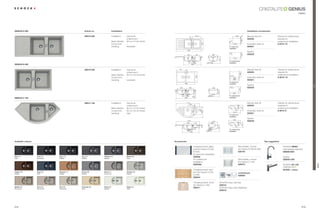 GENIUS
                                                                                                                                                                                                                                                                                         classic




GENIUS D-200                                        Article no.                 Installation                                                                                                                                   Installation accessories

                                                    GEN D 200                   Installation:   topmount,                                              421,5                                           800           10        Manual drain kit                  Clamps for substructure




                                                                                                                                           72
                                                                                                undermount                                                                                                                     629300                            required for




                                                                                                                                                                                                                     480
                                                                                Base Cabinet:   80 cm / 31.50 inches                                                                         0                                                                   undermount installation
                                                                                                                                                                                           R1




                                                                                                                                                                 502
                                                                                Corner Unit:    –                                                                                                1140                          Automatic drain kit               6.3016 / 12
                                                                                Handing:        reversible                                                                                For topmount                         629301
                                                                                                                                                                                          installation
                                                                                                                                     1162
                                                                                                                                                                                                                               Syphon




                                                                                                                                                                                          R1




                                                                                                                                                                                                                     487
                                                                                                                                      323              323              386                                                    629229




                                                                                                                                                                                            0
                                                                                                                                                                                                 1147




                                                                                                                                                  196
                                                                                                                                     196




                                                                                                                                                                                304
                                                                                                                                                                                          For undermount
                                                                                                                                                                                          installation
GENIUS N-200                                                                                                                                    800


                                                    GEN N 200                   Installation:   topmount,                  431                                                                                                 Manual drain kit                  Clamps for substructure




                                                                                                                                    72
                                                                                                undermount                                                                                                                     629300                            required for




                                                                                                                                                                                                                   480
                                                                                Base Cabinet:   90 cm / 35.43 inches                                                                        R10
                                                                                                                                                                                                                                                                 undermount installation




                                                                                                                                                       502
                                                                                Corner Unit:    –                                                                                             840                              Automatic drain kit               6.3016 / 10
                                                                                Handing:        reversible                                                                                    900                              629301
                                                                                                                                                                                          For topmount
                                                                                                                                   862                                                    installation
                                                                                                                                                                                                                               Syphon




                                                                                                                                                                                                                                                                                                   Trend
                                                                                                                            339            339                          390                 R10                                629229




                                                                                                                                                                                                               487
                                                                                                                             195


                                                                                                                                     195




                                                                                                                                                                               305
                                                                                                                                                                                                 847

                                                                                                                                                 45                                       For undermount
GENIUS C-150                                                                                                                       900                                                    installation


                                                    GEN C 150                   Installation:   topmount,                            1113                                                                                      Manual drain kit                  Clamps for substructure
                                                                                                                                        230




                                                                                                                                                  68
                                                                                                                                                                                                                               629350                            required for




                                                                                                                                                                                                           45 5°
                                                                                                undermount                                                                                      R10




                                                                                                                                                                                                             °4

                                                                                                                                                                                                                         500
                                                                                                                                                                                                  R4
                                                                                Base Cabinet:   80 cm / 31.50 inches                                                                       R10                                                                   undermount installation




                                                                                                                                                                                                      81
                                                                                                                                                                 385
                                                                                Corner Unit:    90 cm / 35.43 inches                                                                                                           Automatic drain kit               6.3016 / 8




                                                                                                                                                               520
                                                                                                                                                                                                 1084,7
                                                                                Handing:        right                                                                                                                          629351
                                                                                                                                                                                          For topmount
                                                                                                                                                                                          installation
                                                                                                                                                                                                                               Syphon
                                                                                                                                                                                                 1085
                                                                                                                                      1105                               406                                                   629229




                                                                                                                                                                                                           45 5°
                                                                                                                                     388              174              286                      R10




                                                                                                                                                                                                             °4

                                                                                                                                                                                                                         500
                                                                                                                                                                                                  R4
                                                                                                                                                                                           R10




                                                                                                                                                                110
                                                                                                                                    195




                                                                                                                                                                                                      81
                                                                                                                                                                               304
                                                                                                                                                                                          For undermount
                                                                                                                                            800                                           installation




Available colours                                                                                                      Accessories                                                                                                                   Tap suggestion

                                                                                                                                                  Chopping board, glass,                                     Wire basket, chrome                                      SCHOCK RISSO
                                                                                                                                                  solid (for Genius D-200,                                   (for Genius D-200,N-200)                                 matt stainless steel look
                                                                                                                                                  N-200)                                                     629194                                                   585000 EDO
                                                                                                                                                  for topmount installation
Nero (13)           Lava (40)    Onyx (10)      Inox (12)         Titanium (50)                 Mocha (63)                                        629036                                                                                                              chrome
Solid               Structured   Metallic       Metallic          Metallic                      Solid
                                                                                                                                                  for undermount                                             Wire basket, chrome                                      585000 CHR
                                                                                                                                                  installation                                               (for Genius C-150)




                                                                                                                                                                                                                                                                                                           GENIUS
                                                                                                                                                  629036U                                                    629212                                                   SCHOCK SC-100

                                                                                                                                                  Chopping board, bam-                                                                                                591000 + colour
Copper (09)         Aqua (05)    Cayenne (11)   Croma (49)        Arena (47)                    Alumina (04)                                      boo (for Genius D-200,                                     comfotouch
Metallic            Solid        Metallic       Metallic          Structured                    Metallic
                                                                                                                                                  N-200)                                                     629830
                                                                                                                                                  629044

                                                                                                                                                  Chopping board, wood           SCHOCK Easy Care Set
                                                                                                                                                  (for Genius C-150)             629018
Sabbia (58)         Terra (38)   Pera (56)      Colorado (08)     Pietra (60)                   Alpina (07)
Structured          Structured   Structured     Solid             Metallic                      Solid
                                                                                                                                                  629211                         SCHOCK Easy Care Brightener
                                                                                                                                                                                 629019




212                                                                                                                                                                                                                                                                                          213
 
