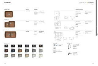 SOLIDO
                                                                                                                                                                                                                                                                                              modern




SOLIDO N-100 M                                      Article no.                 Installation                                                                                                                                                  Installation accessories

                                                    SOL N 100 M                 Installation:   only undermount                            588                                                                                                Manual drain kit           Clamps for substructure
                                                                                                installation                                                                                                                                  629314                     required for
                                                                                Base Cabinet:   60 cm / 23.62 inches                                                                                                                                                     undermount installation




                                                                                                                                                         460
                                                                                RUQHUÃ8QLW)Ã   –                                                                                                                                             $XWRPDWLFÃGUDLQÃNLW        6.3016 / 4
                                                                                Handing:        –                                                                                                                                             629313
                                                                                                                                                         R1
                                                                                                                                                             00                                             R7                                6SKRQ
                                                                                                                                           528                                         400                      0                             629229




                                                                                                                                                                                                                                        400
                                                                                                                                          180
                                                                                                                                                                                                                           528
                                                                                                                                           600
SOLIDO N-175

                                                    SOL N 175                   Installation:   only undermount                                    515,7                                                                                      Manual drain kit           Clamps for substructure
                                                                                                installation                                                                                                                                  629354                     required for
                                                                                Base Cabinet:   'ÃFPÃÃ $ÃLQFKHVÃ                                                                                                                                                    undermount installation




                                                                                                                                                                  527,4
                                                                                RUQHUÃ8QLW)Ã   –                                                                                                                                             $XWRPDWLFÃGUDLQÃNLW        6.3016 / 8




                                                                                                                           438,4
                                                                                Handing:        –                                                                                                                                             8940012

                                                                                                                                                 838
                                                                                                                                                                                                                                              6SKRQ




                                                                                                                                                                                                                                                                                                         Trend
                                                                                                                                                                                       470                                   476              629229
                                                                                                                                      304              465                              381                               R4




                                                                                                                                                                                                                                 3
                                                                                                                                                                                                            R3               3




                                                                                                                                                                                                                                 R4
                                                                                                                                                                                                                    5




                                                                                                                                      184




                                                                                                                                                                                                                        R3




                                                                                                                                                                                                                                        476
                                                                                                                                                  229




                                                                                                                                                                                                      387



                                                                                                                                                                                                                        7
                                                                                                                                                                                                             35




                                                                                                                                                                                                                                 R4
                                                                                                                                                                                                            R




                                                                                                                                                                                                                                   3
                                                                                                                                                                                                                        806
SOLIDO N-200

                                                    SOL N 200                   Installation:   only undermount            R6                                                                                                                 Manual drain kit           Clamps for substructure




                                                                                                                                    R32
                                                                                                                              0,7
                                                                                                installation              R900                                                                                                                629354                     required for
                                                                                Base Cabinet:   'ÃFPÃÃ $ÃLQFKHV    R928,7                                                                                                                                           undermount installation




                                                                                                                                                                          480,4
                                                                                RUQHUÃ8QLW)Ã                                                                                                                                                 $XWRPDWLFÃGUDLQÃNLW




                                                                                                                                                                           423




                                                                                                                                                                                                                                                                                                                 SOLIDO
                                                                                                –                                                                                                                                                                        6.3016 / 8
                                                                                Handing:        –                                                                                                                                             8940012
                                                                                                                                                 800
                                                                                                                                                 838                                                                                          6SKRQ
                                                                                                                                                         385




                                                                                                                                                                                  R1
                                                                                                                                          385                                                                                                 629229




                                                                                                                                                                                  ,5




                                                                                                                                                                                                       R3
                                                                                                                                                                                                                          R903




                                                                                                                                                                                                                                  429
                                                                                                                                                                     6°




                                                                                                                                                                                                        5
                                                                                                                                                                                              352
                                                                                                                                                                                                                    806
                                                                                                                                                               900




Available colours                                                                                                       Accessories                                                             Tap suggestion

                                                                                                                                                          comfotouch                                                             6+2.ÃIDEOS-PRO
                                                                                                                                                          629830                                                                 matt stainless steel look
                                                                                                                                                                                                                                 575120 EDO

Nero (13)           Lava (40)    Onyx (10)      Inox (12)         Titanium (50)                 Mocha (63)              /('ÃOLJKWÃÃÃÃÃ                                                                                           chrome
Solid               Structured   Metallic       Metallic          Metallic                      Solid                   629024                                                                                                   575120 CHR

                                                                                                                        6+2.Ã(DVÃDUHÃ6HW
                                                                                                                        629018
                                                                                                                        6+2.Ã(DVÃDUHÃ%ULJKWHQHU
Copper (09)         Aqua (05)    Cayenne (11)   Croma (49)        Arena (47)                    Alumina (04)            629019                                                                                                   6+2. PILA
Metallic            Solid        Metallic       Metallic          Structured                    Metallic

                                                                                                                                                                                                                                 with pull-out aerator
                                                                                                                                                                                                                                 541120 + colour


Sabbia (58)         Terra (38)   Pera (56)      Colorado (08)     Pietra (60)                   Alpina (07)
Structured          Structured   Structured     Solid             Metallic                      Solid




152                                                                                                                                                                                                                                                                                                153
 