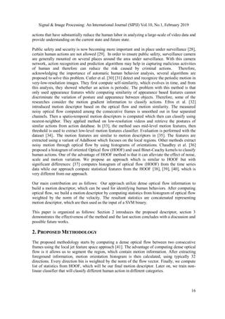 Characterizing Human Behaviours Using Statistical Motion Descriptor | PDF