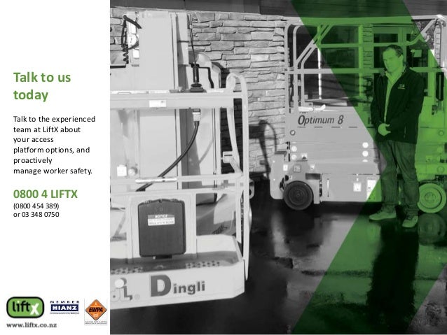 Liftx New Zealand Providing Access Solutions