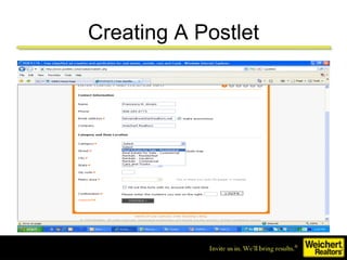 Creating A Postlet 