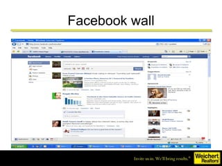 Facebook wall 