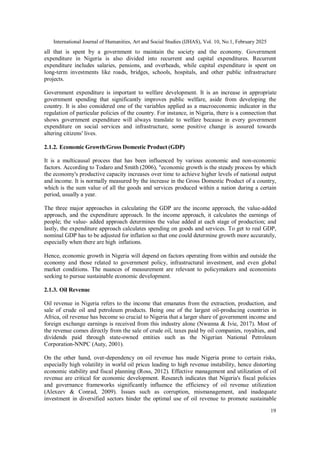 Oil Revenue Fluctuations and Government Spending in Nigeria | PDF