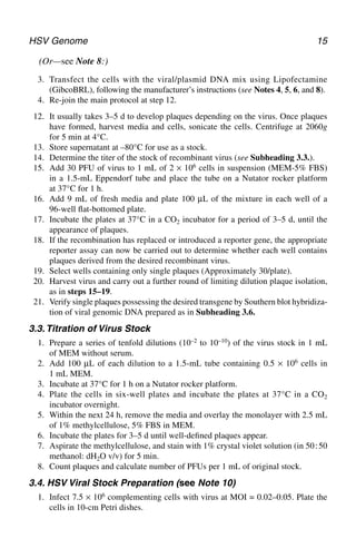 Viral Vectors for Gene Therapy Methods and Protocols 1st Edition Edward ...