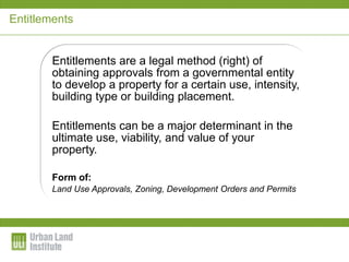 Entitlements In Building And Construction – RFUE